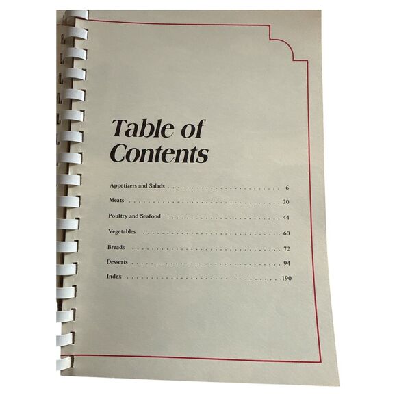 Favorite Recipes of Eastern Star Members 1973 PB Vintage Community Cookbook VG+ - Picture 4 of 8